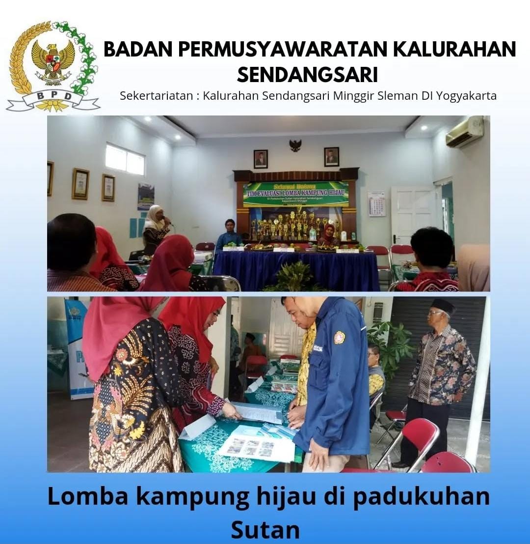 MONITORING LOMBA KAMPUNG HIJAU PADUKUHAN SUTAN TINGKAT KABUPATEN