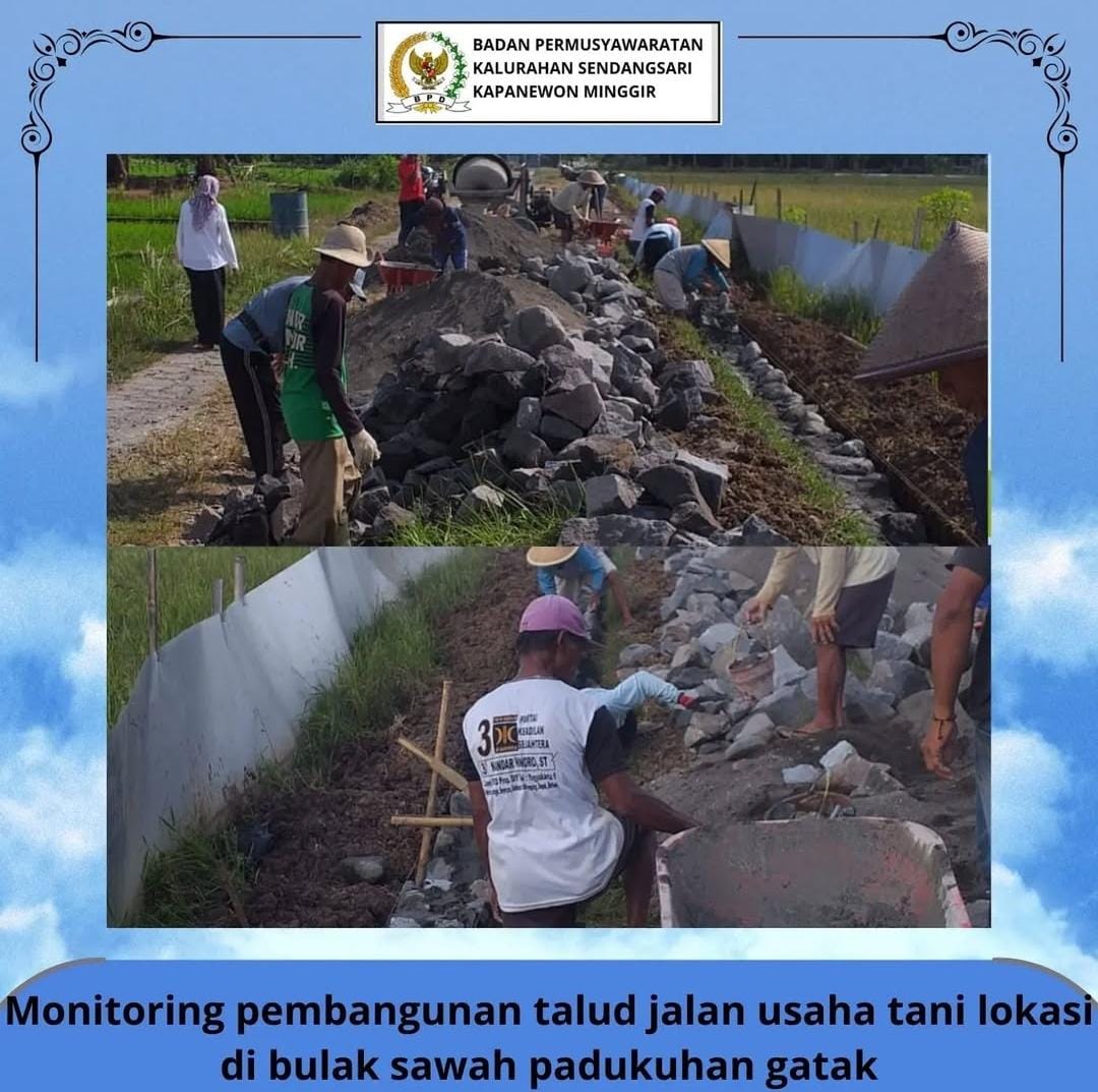 MONITORING PERBAIKAN JALAN USAHA TANI