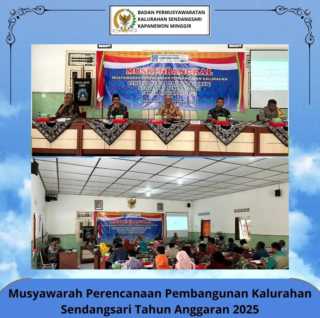 MUSYAWRAH KALURAHAN PEMBANGUNAN TAHUN ANGGARAN 2025