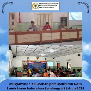 MUSKAL PEMUTAKHIRAN DATA KEMISKINAN