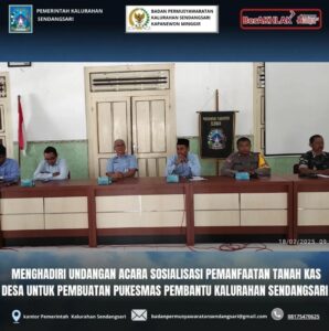 SOSIALISASI PEMANFAATAN TANAH KAS DESA