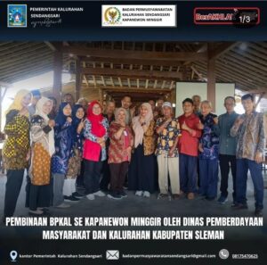 PENIGKATAN KAPASITAS BPKAL SE KAPANEWON MINGGIR
