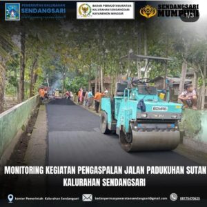 MONITORING PERBAIKAN JALAN KAMPUNG DI PADUKUHAN SUTAN