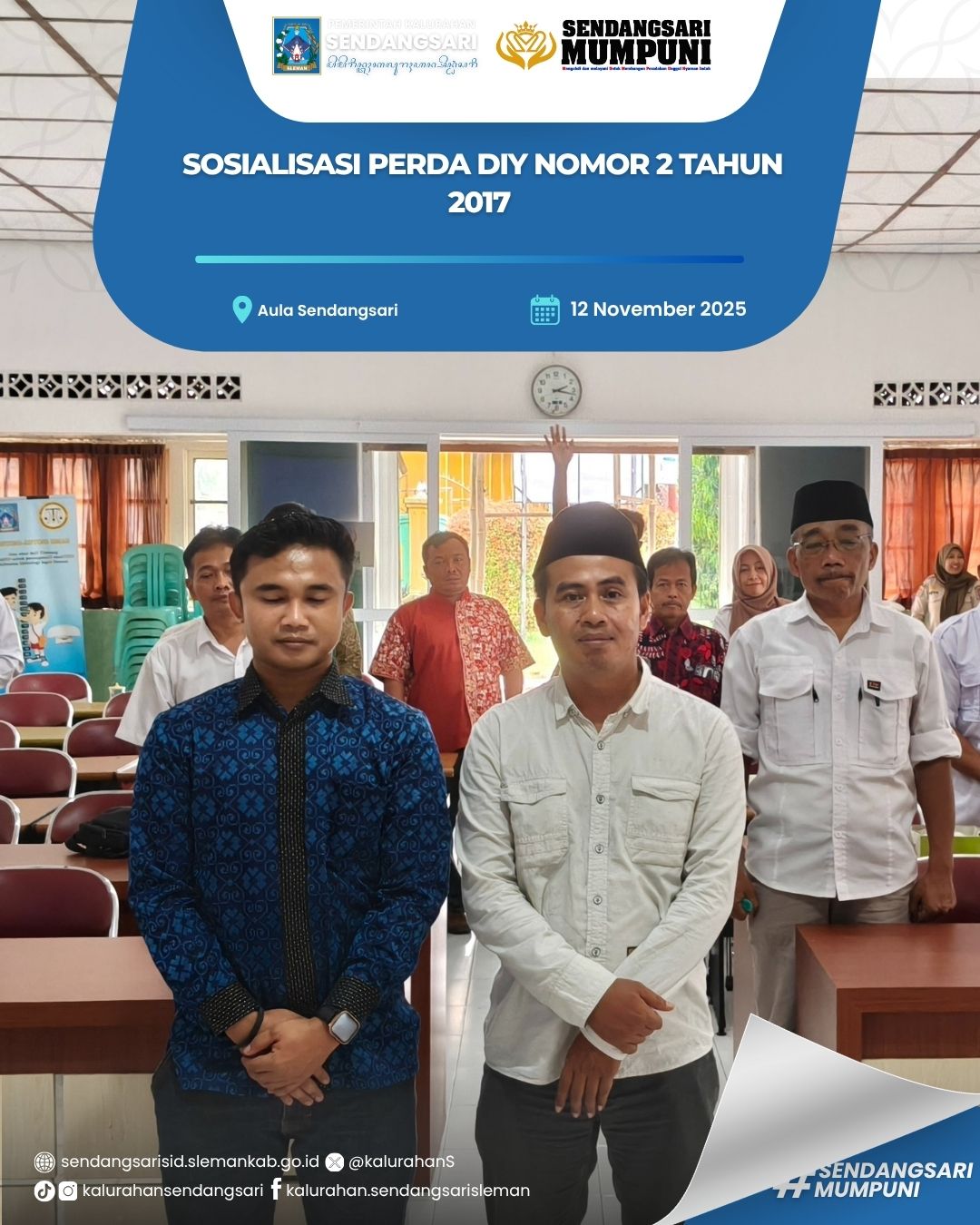 SOSIALISASI PERDA DIY NOMOR 2 TAHUN 2017