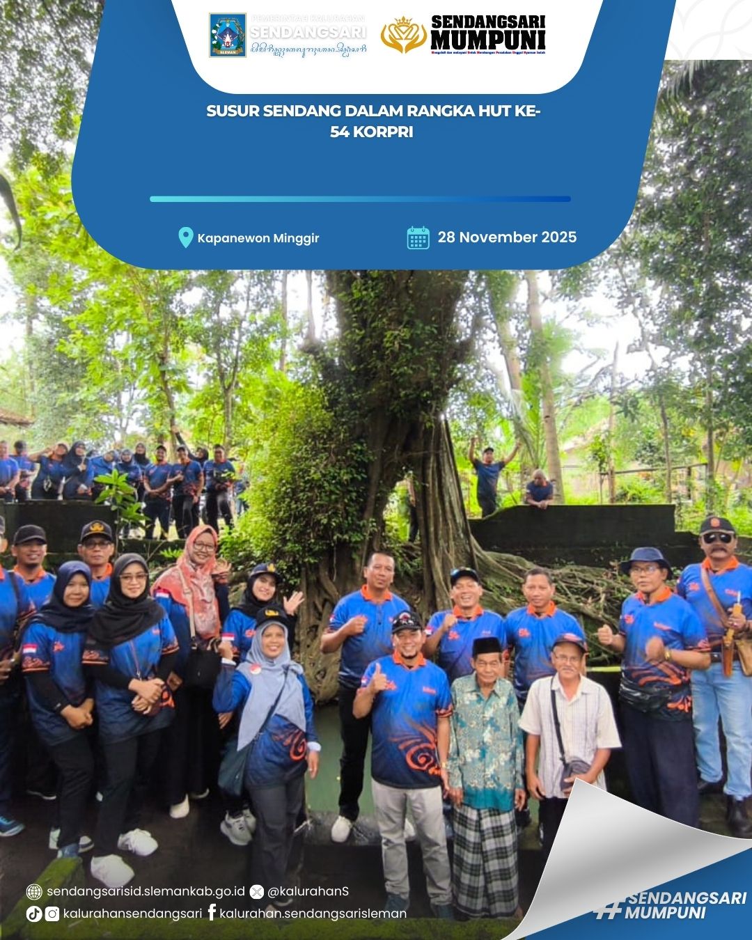 SUSUR SENDANG DALAM RANGKA HUT KE-54 KORPRI
