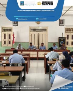 RAPAT KOORDINASI KALURAHAN SENDANGSARI