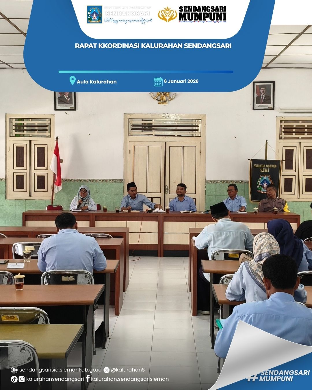 RAPAT KOORDINASI KALURAHAN SENDANGSARI