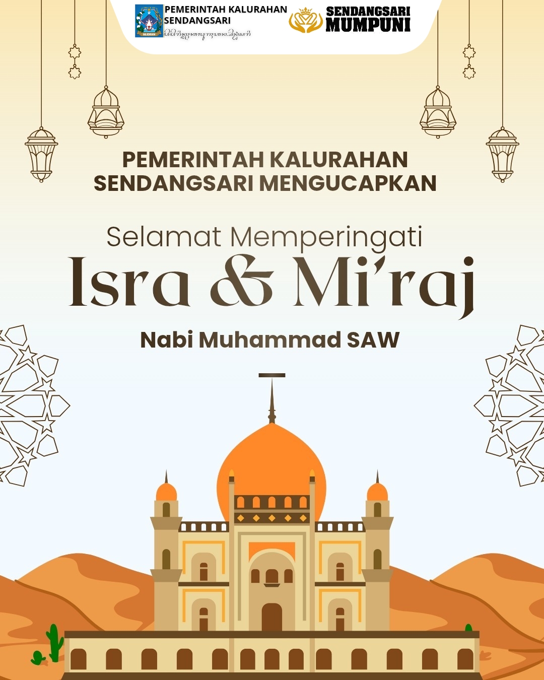 SELAMAT MEMPERINGATI ISRA MI’RAJ