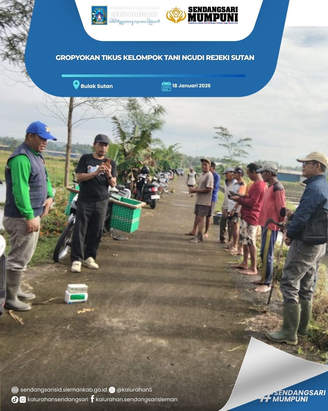 GROPYOKAN TTIKUS KELOMPOK TANI NGUDI REJEKI SUTAN
