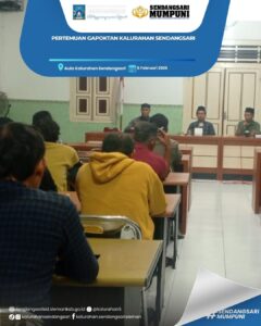 PERTEMUAN GAPOKTAN KALURAHAN SENDANGSARI