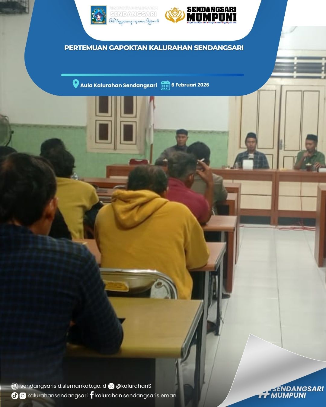 PERTEMUAN GAPOKTAN KALURAHAN SENDANGSARI