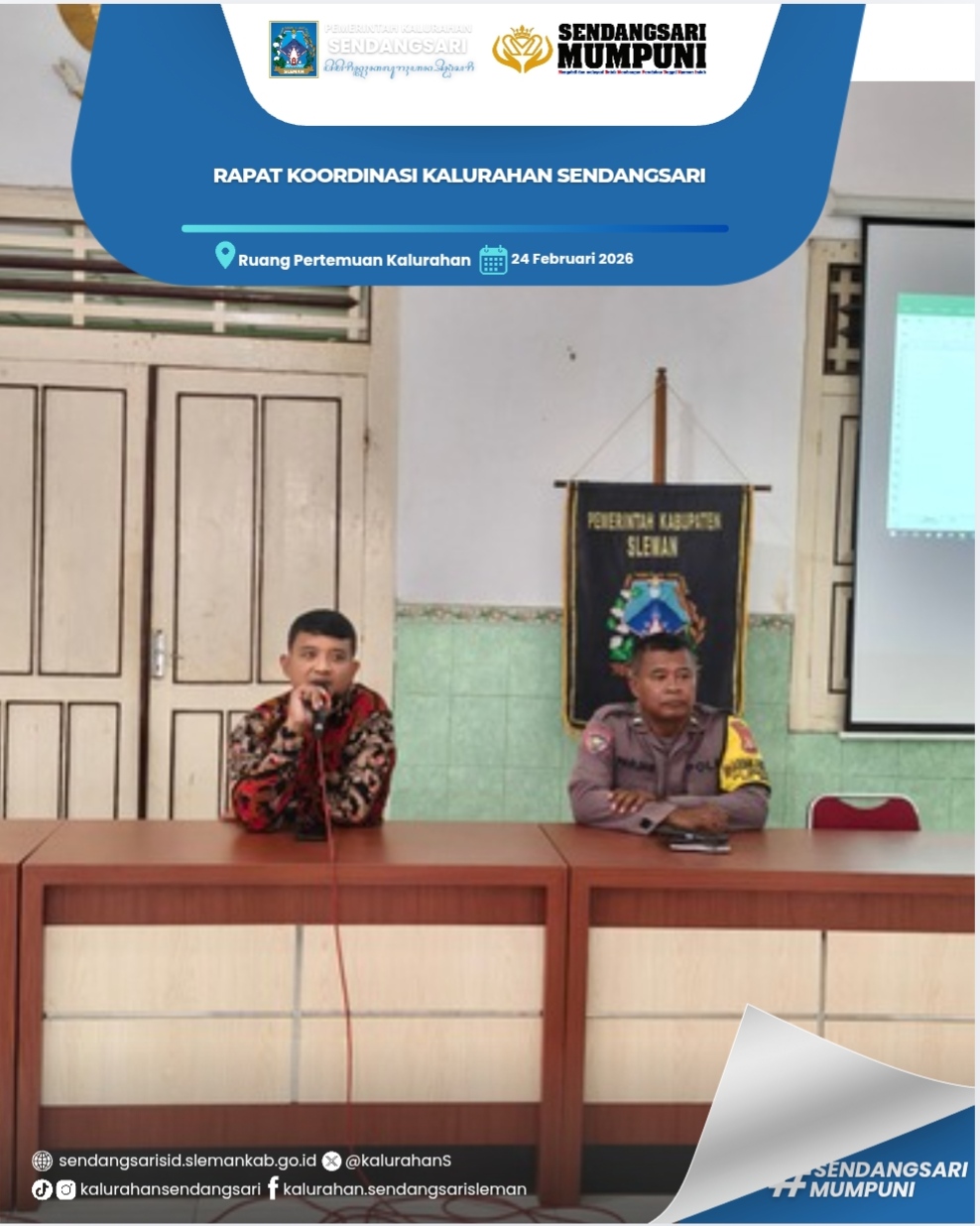 RAPAT KKOORDINASI KALURAHAN SENDANGSARI