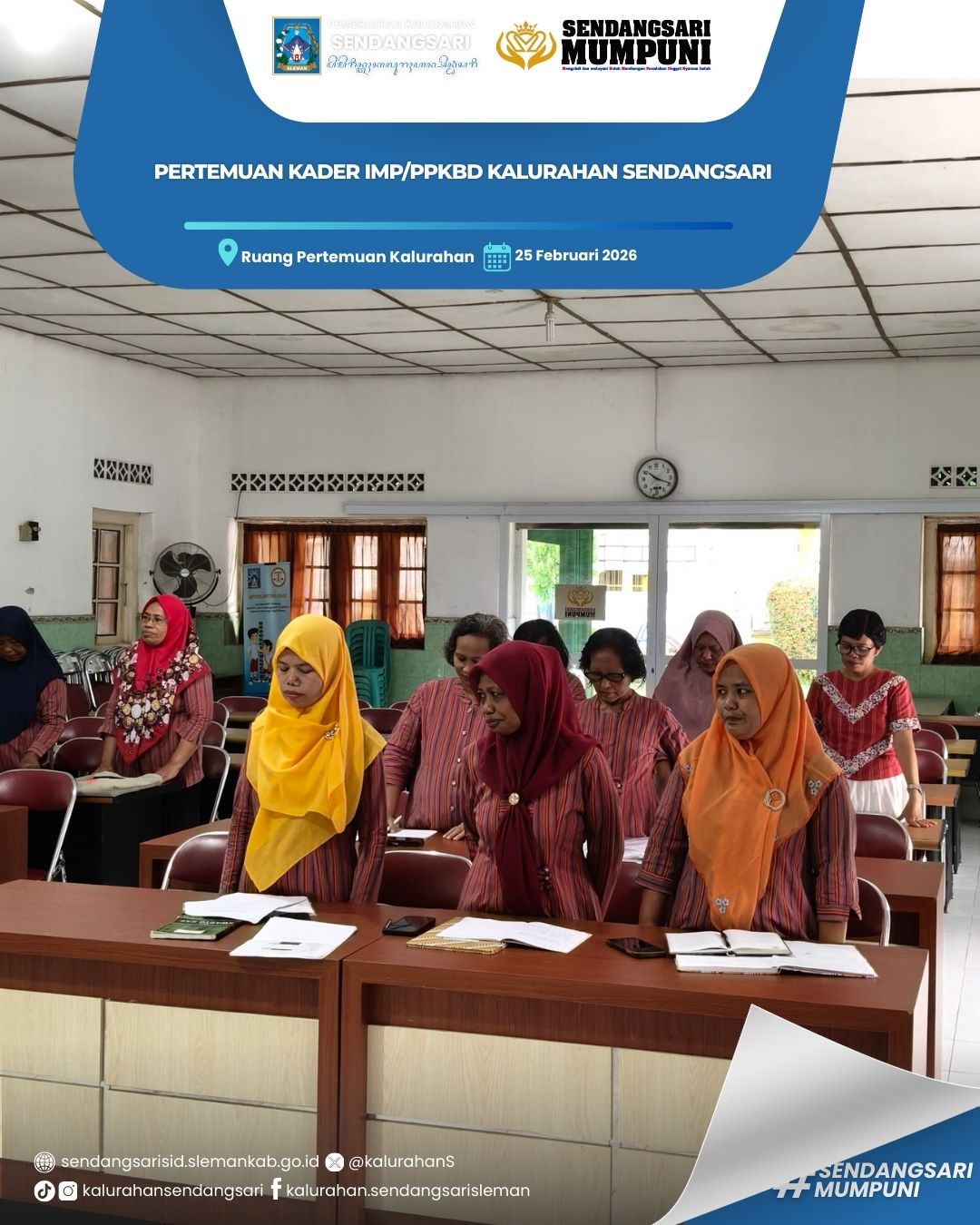 PERTEMUAN KADER IMP/PPKBD KALURAHAN SENDANGSARI