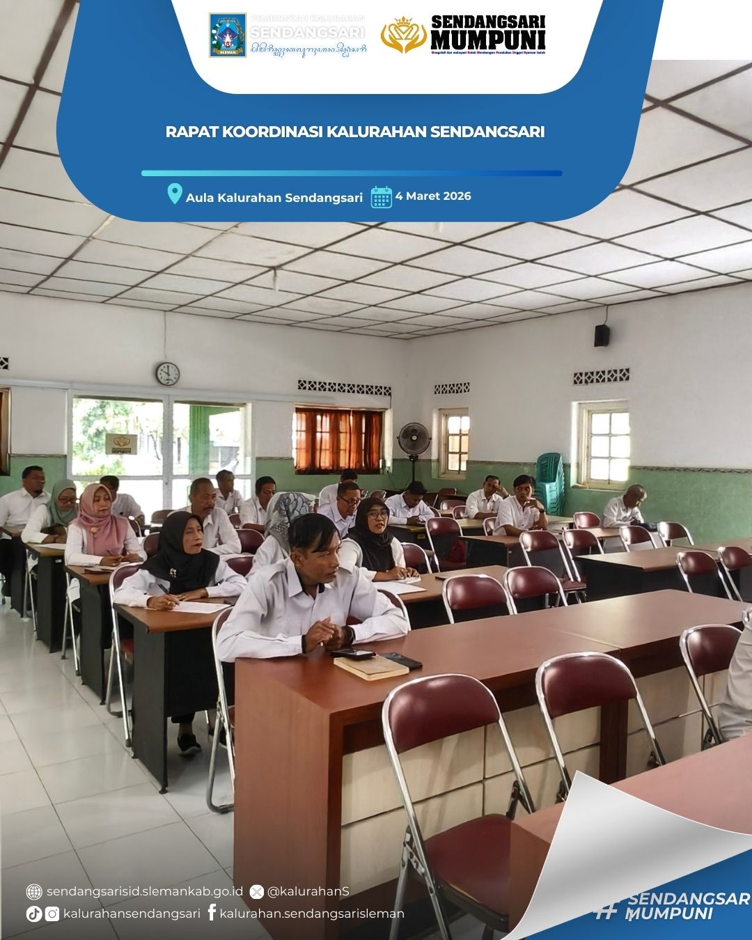 RAPAT KKOORDINASI KALURAHAN SENDANGSARI