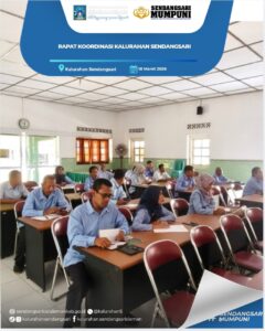 RAPAT KOORDINASI KALURAHAN SENDANGSARI