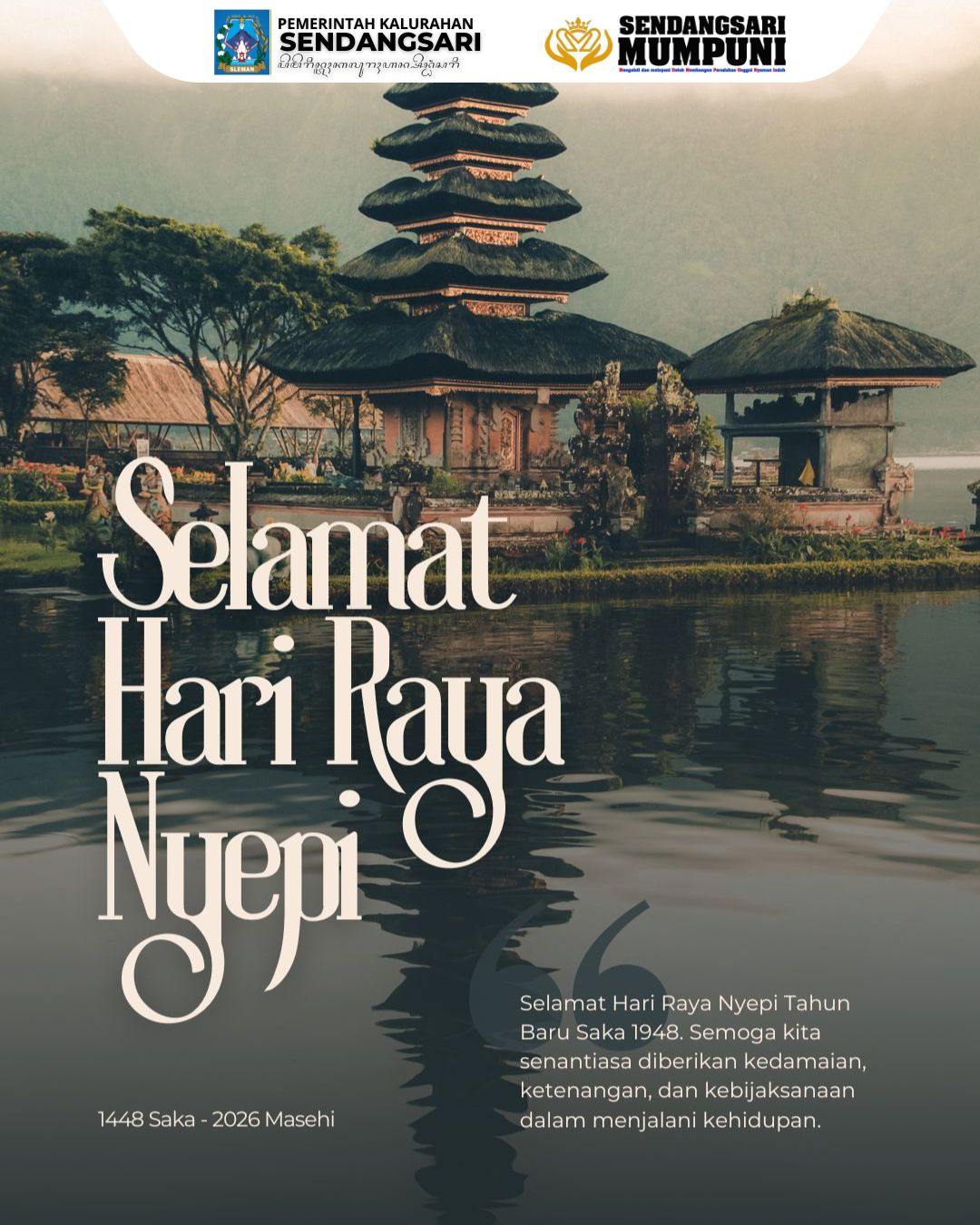 SELAMAT MERAYAKAN HARI RAYA NYEPI