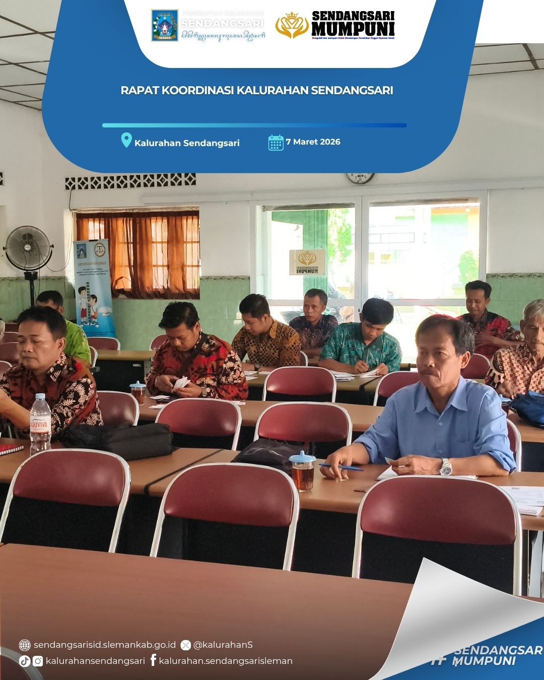 RAPAT KORDINASI KALURAHAN SENDANGSARI