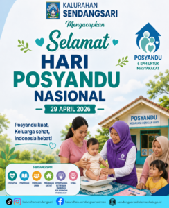 SELAMAT HARI POSYANDU NASIONAL