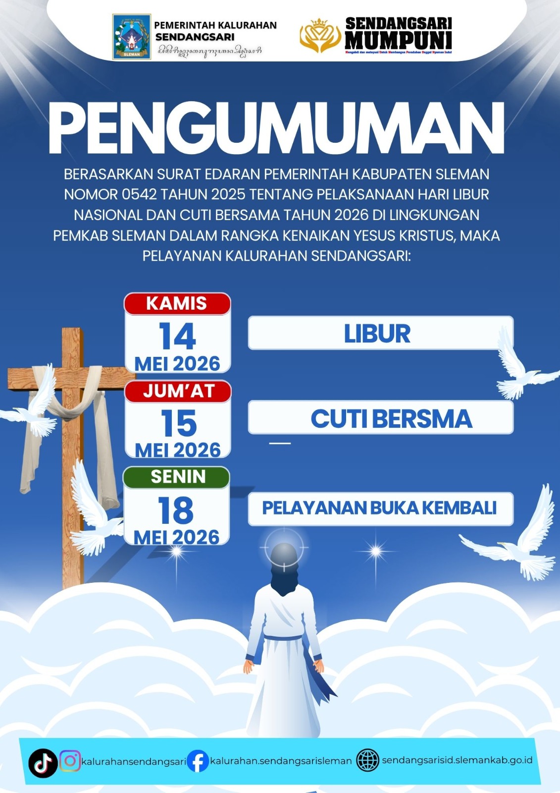 PENGUMUMAN LIBUR DAN CUTI BERSAMA