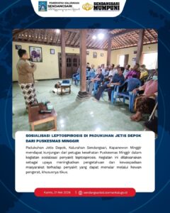 SOSIALISASI LEPTOSPIROSIS DI PADUKUHAN JETIS DEPOK