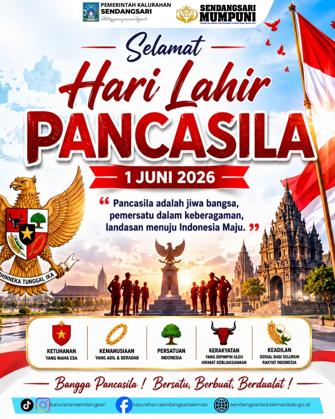 SELAMAT HARI LAHIR PANCASILA