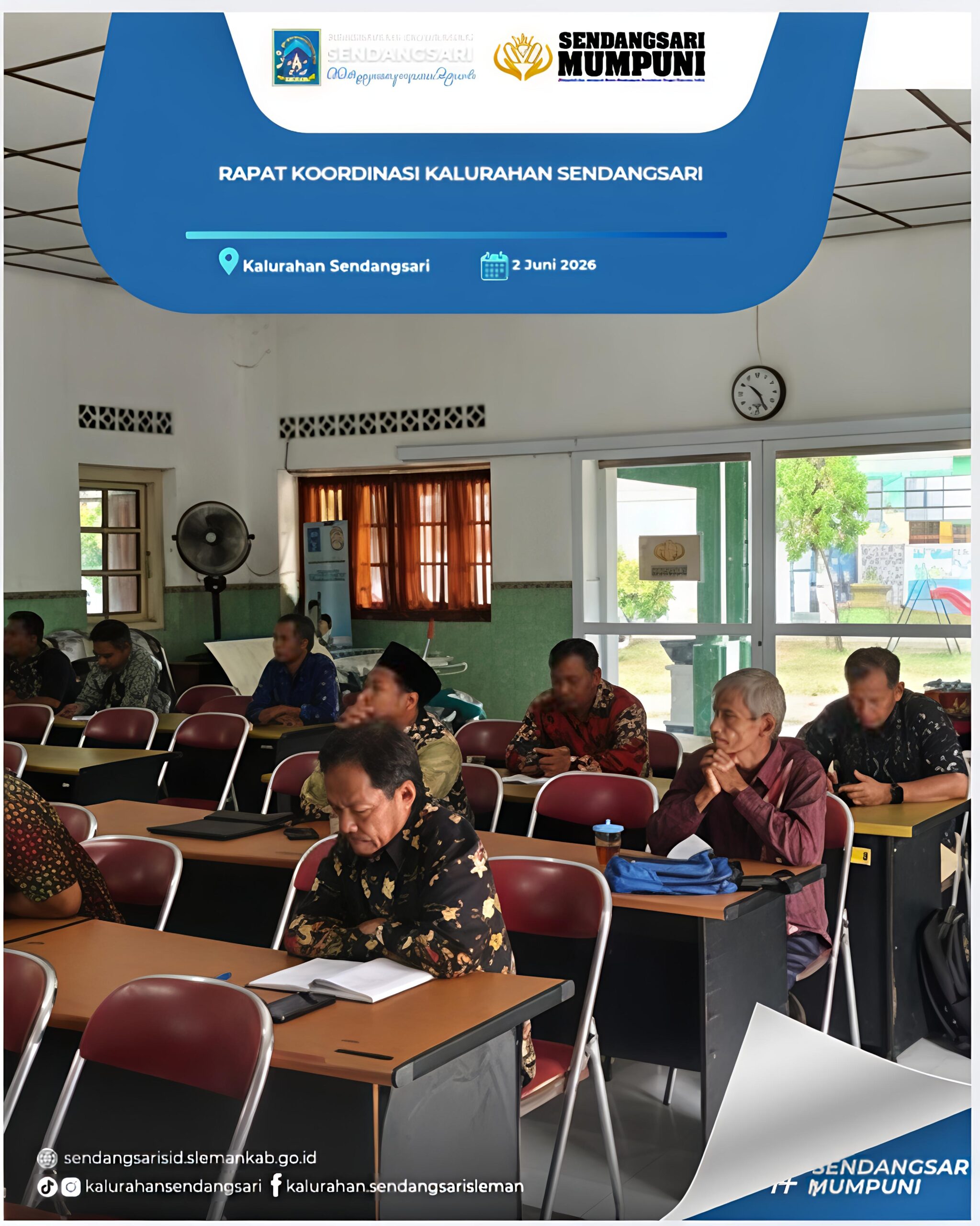 RAPAT KOORDINASI KALURAHAN SENDANGSARI
