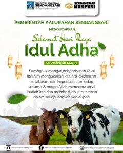 SELAMAT MERAYAKAN HARI RAYA IDUL ADHA