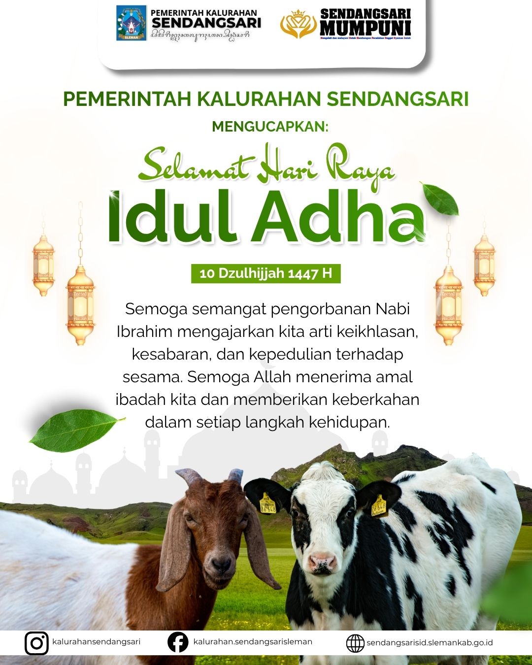 SELAMAT MERAYAKAN HARI RAYA IDUL ADHA