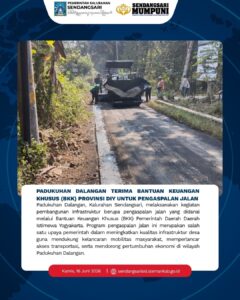 PADUKUHAN DALANGAN TERIMA BKK PROVINSI DIY UNTUK PENGASPALAN JALAN